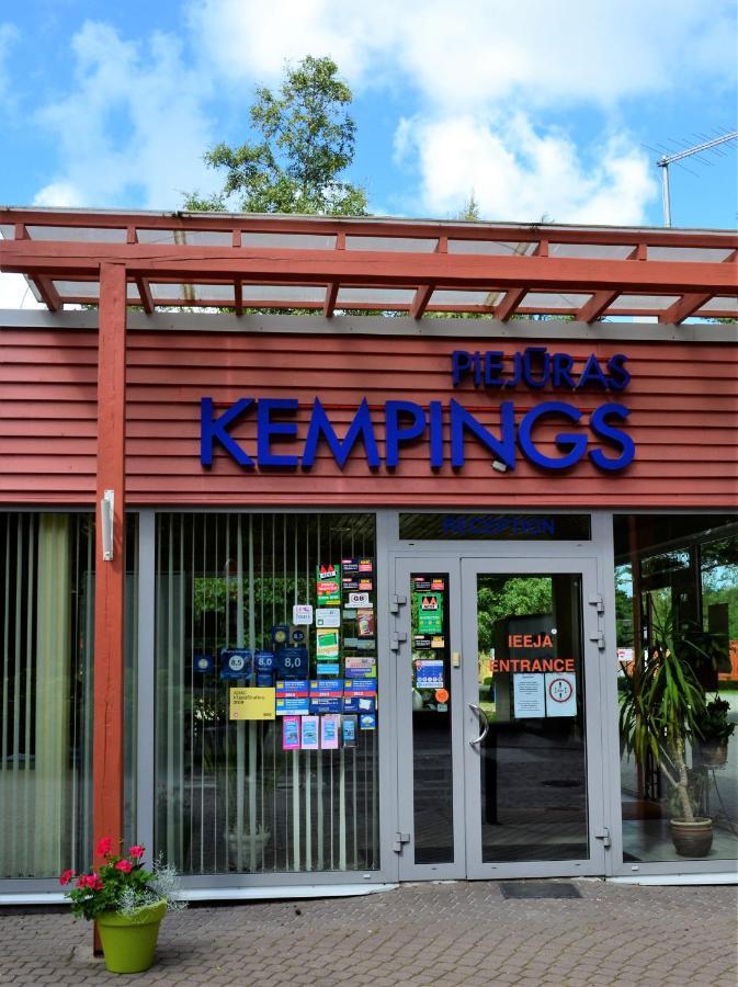 ונטספילס Piejuras Kempings מראה חיצוני תמונה
